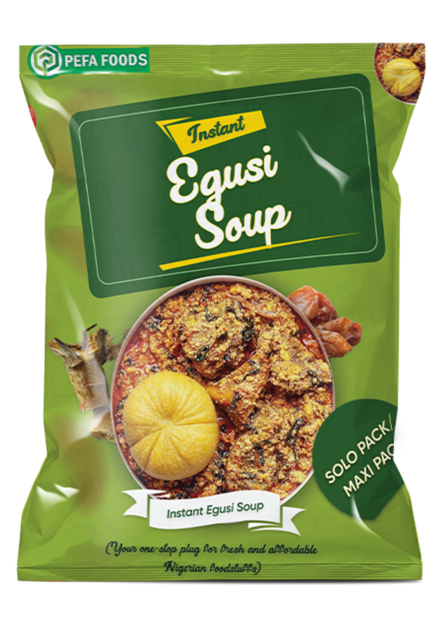 Instant Egusi Soup Mix 100g (MOQ 6 Packs)
