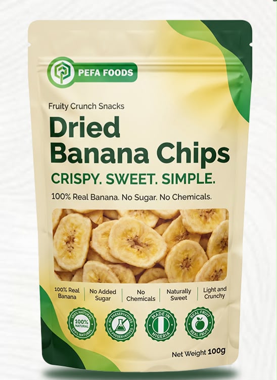 Dried Banana Chips
